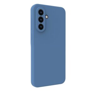 Aizmugurējais vāciņš Evelatus Samsung Galaxy A56 Premium Magnetic Soft Touch Silicone Case Navy Blue