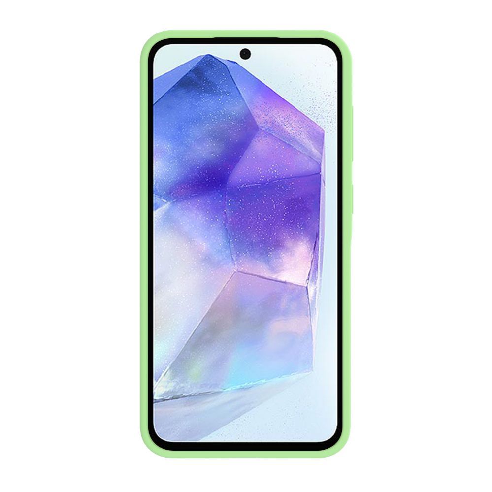 Back panel cover Evelatus Samsung Galaxy A56 Premium Magnetic Soft Touch Silicone Case Mint
