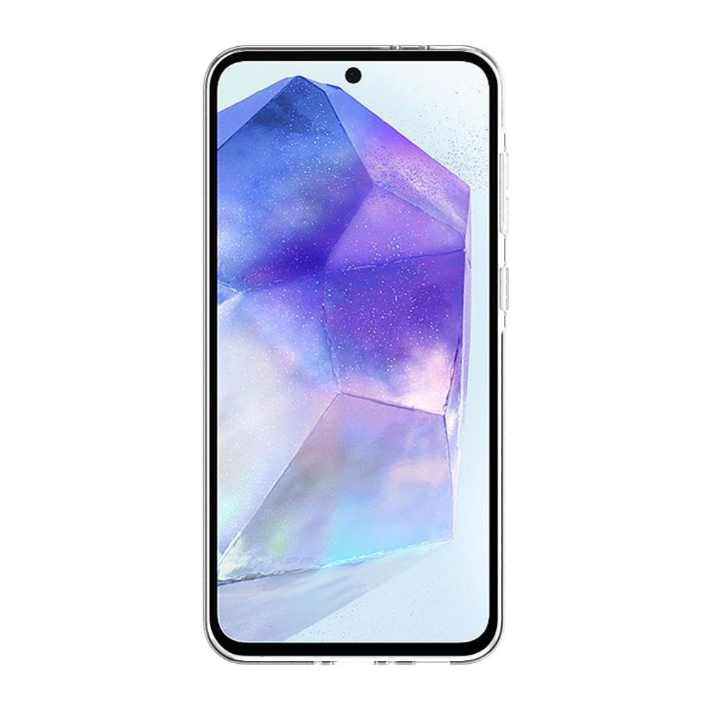 Back panel cover Evelatus Samsung Galaxy A56 Clear Silicone Case 1.5mm TPU Transparent