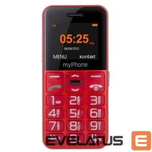 Mobilie telefoni MyPhone  Halo Easy Single SIM Red