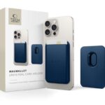 Universaal mobiiltasku Tech-Protect Universal MAGWALLET MAGSAFE UNIVERSAL MAGNETIC CARD HOLDER Navy Blue