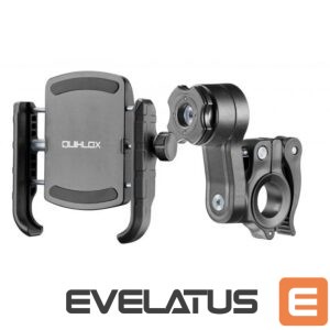 Auto turētājs Cellularline  Quiklox CRAB Kit Smartphone holder with handlebar anchorage for Interphone 