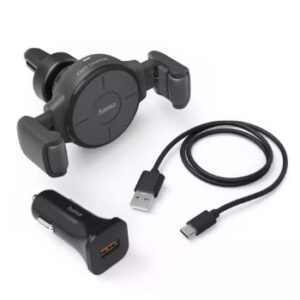 Auto holder Hama  Inductive FC-10C Flex 10W Wireless Fast charging Black