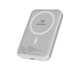Ārējais akumulators Wozinsky  10.000 mAh Magnetic Power Bank White