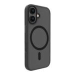 Aizmugurējais vāciņš Evelatus Apple iPhone 17 Hybird Case With MagSafe PC+TPU Black