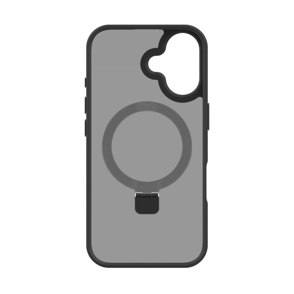 Aizmugurējais vāciņš Evelatus Apple iPhone 17 Shield Case With MagSafe & Stand Matte Black