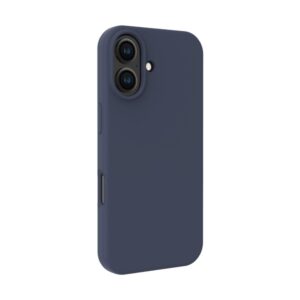 Back panel cover Evelatus Apple iPhone 17 Premium Magsafe Soft Touch Silicone Case Midnight Blue