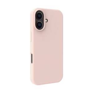 Back panel cover Evelatus Apple iPhone 17 Premium Magsafe Soft Touch Silicone Case Pink Sand