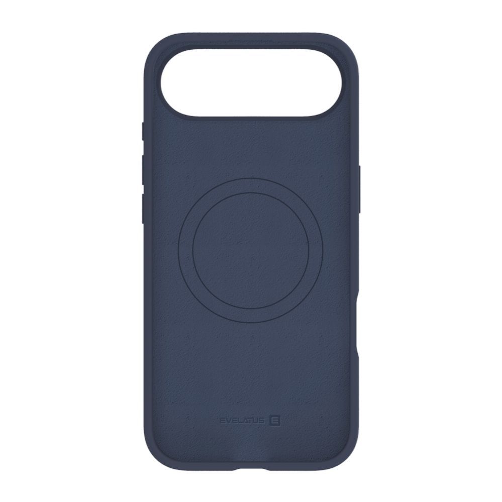 Back panel cover Evelatus Apple iPhone 17 Air Premium Magsafe Soft Touch Silicone Case Midnight Blue