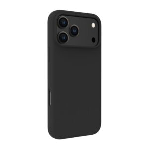 Aizmugurējais vāciņš Evelatus Apple iPhone 17 Pro Max Premium Magsafe Soft Touch Silicone Case Black