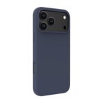 Back panel cover Evelatus Apple iPhone 17 Pro Max Premium Magsafe Soft Touch Silicone Case Midnight Blue