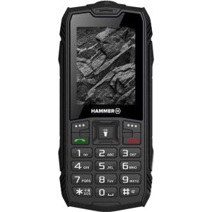 Mobilie telefoni Hammer  ROCK LTE (Black) Dual SIM 2.4