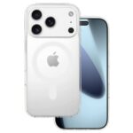 Back panel cover iLike Apple iPhone 17 Pro Max Acrylic Magsafe Case Transparent
