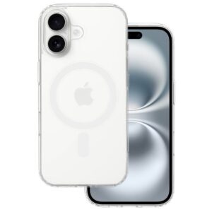 Nugarėlės dėklai iLike Apple iPhone 17 Acrylic Magsafe Case Transparent