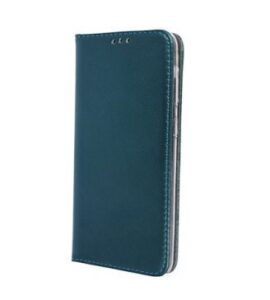 Knygos tipo dėklas dėklai iLike Samsung Galaxy A17 Smart Magnetic Book case Dark Green