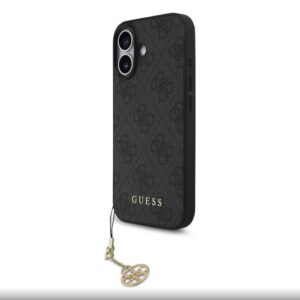 Tagakaaned Guess Apple iPhone 17 Tone 4G Charm Case Grey