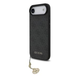 Back panel cover Guess Apple iPhone Air Tone on Tone  4G Charm Case Gray