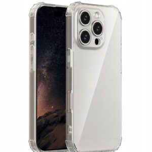 Aizmugurējais vāciņš iLike Apple iPhone 17 Pro Anti Shock 1,5 mm case Transparent
