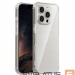 Tagakaaned iLike Apple iPhone 17 Pro Max Anti Shock 1,5 mm case Transparent