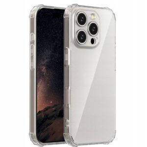 Back panel cover iLike Apple iPhone 17 Pro Max Anti Shock 1,5 mm case Transparent