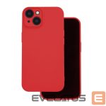 Back panel cover iLike Apple iPhone 17 Pro Silicone case Red