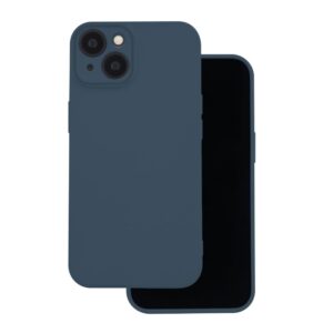 Back panel cover iLike Apple iPhone 17 Pro Silicone case Dark Blue