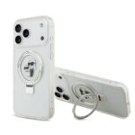 Чехол на заднюю панель Karl Lagerfeld Apple iPhone 17 Pro Max Ringstand Karl and Choupette MagSafe Case Transparent