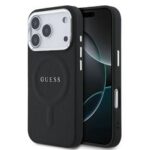 Tagakaaned Guess Apple iPhone 17 Pro PU Saffiano MagSafe Case Black
