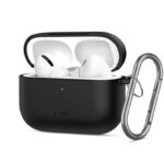 Maciņš austiņām Tech-Protect Apple AIRPODS PRO 3 SILICONE HOOK Black