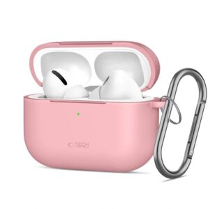 Maciņš austiņām Tech-Protect Apple AIRPODS PRO 3 SILICONE HOOK Pink