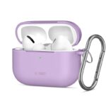 Dėklai ausinėms Tech-Protect Apple AIRPODS PRO 3 SILICONE HOOK Lavender