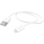 Kabelis Hama  Charging Cable USB-A to Lightning 1m White
