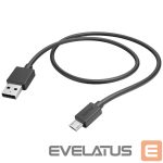 Cable Hama  Charging Cable USB-A to Micro USB 1m Black
