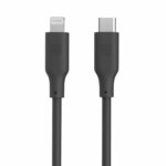 Kaabel Evelatus  Evelatus USB C to Lightning Silicone Cable 1.2M (MFI10CL) 60W / 20V3A Black