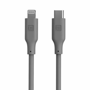 Kaabel Evelatus  Evelatus USB C to Lightning Silicone Cable 1.2M (MFI10CL) 60W / 20V3A Grey
