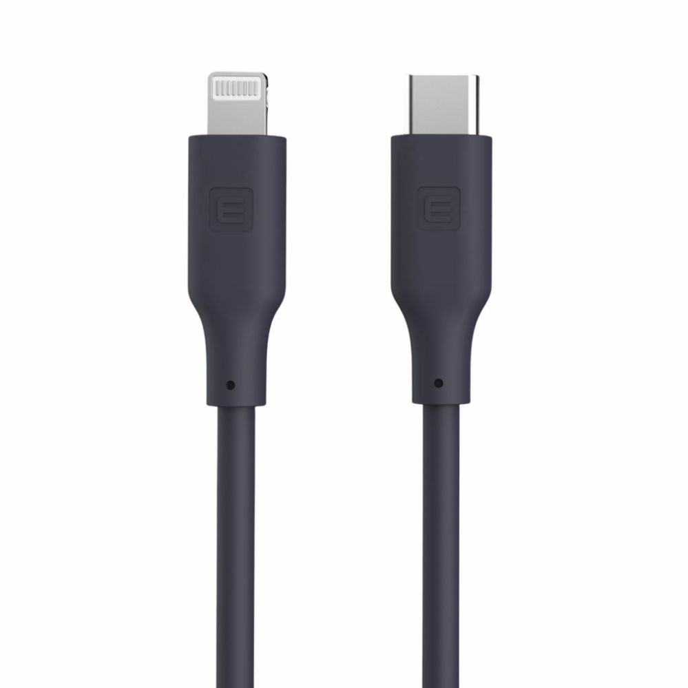 Cable Evelatus Evelatus USB C to Lightning Silicone Cable 1.2M (MFI10CL) 60W / 20V3A Blue
