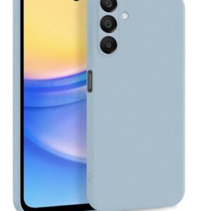 Nugarėlės dėklai Evelatus Samsung Galaxy A15 Premium Soft Touch Silicone Case Grey Blue