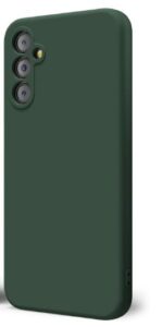 Aizmugurējais vāciņš Evelatus Samsung Galaxy A15 Premium Soft Touch Silicone Case Pine Green