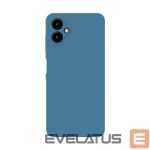 Back panel cover Evelatus Samsung Galaxy A05 Premium Soft Touch Silicone Case Midnight Blue