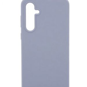 Back panel cover Evelatus Samsung Galaxy A05 Premium Soft Touch Silicone Case Lavender Gray