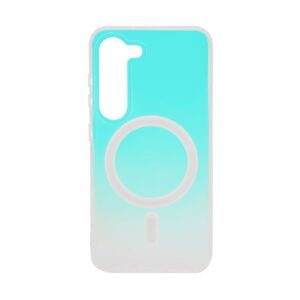 Aizmugurējais vāciņš Connect Samsung Galaxy S23 FE Transparent gradient Magnetic Case Chameleon 