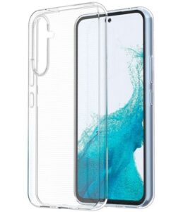Tagakaaned Connect Samsung Galaxy A54 Clear Silicone Case 1.5mm TPU Transparent