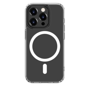 Tagakaaned Connect Apple iPhone 15 Pro Clear Case with MagSafe Transparent