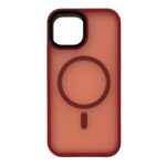 Aizmugurējais vāciņš Connect Apple iPhone 15 Hybrid Case With Magnetic PC+TPU Red