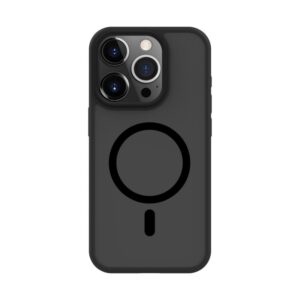 Aizmugurējais vāciņš Connect Apple iPhone 15 Pro Max Hybrid Case With Magnetic PC+TPU Black