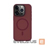 Back panel cover Connect Apple iPhone 15 Pro Max Hybrid Case With Magnetic PC+TPU Plum