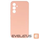 Back panel cover Evelatus Samsung Galaxy A35 Premium Soft Touch Silicone Case Pink Sand