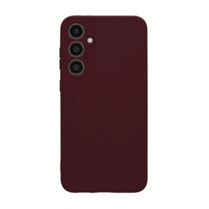 Aizmugurējais vāciņš Evelatus Samsung Galaxy A55 Premium Soft Touch Silicone Case Plum