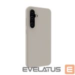 Back panel cover Evelatus Samsung Galaxy S24 Premium Soft Touch Silicone Case Silver
