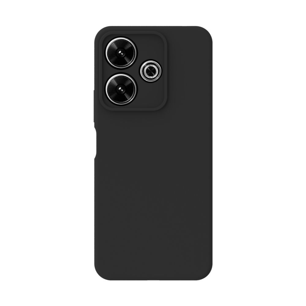 Aizmugurējais vāciņš Evelatus Xiaomi Poco M6 Premium Soft Touch Silicone Case Black